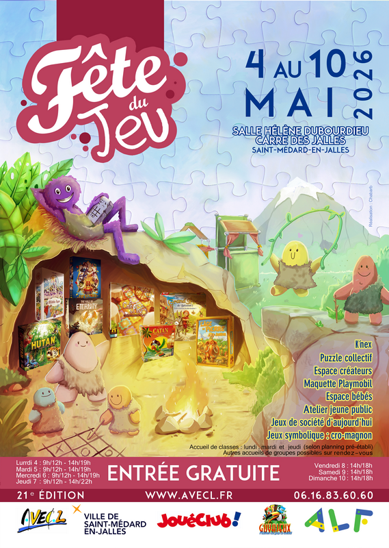 Affiche fete du jeu 2023